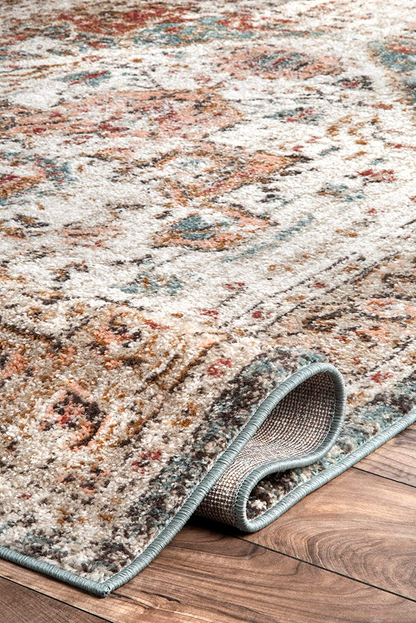 Rynx | nuLOOM Shane Persian Vintage Runner Rug, 2' 6" x 8', Beige