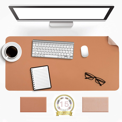Rynx | Desk Pad Protector, Anti-Slip Thin Mouse Pad For Computers, Office Desk Accessories Laptop Waterproof Desk Protector For Office Decor And Home
