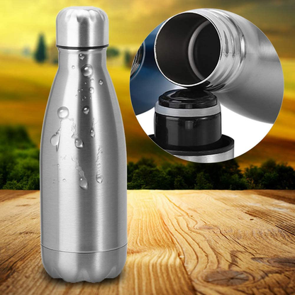 Rynx | Large capacity portable stainless steel travel and to-go drink bottles for cyclists runners hikers picnics camping