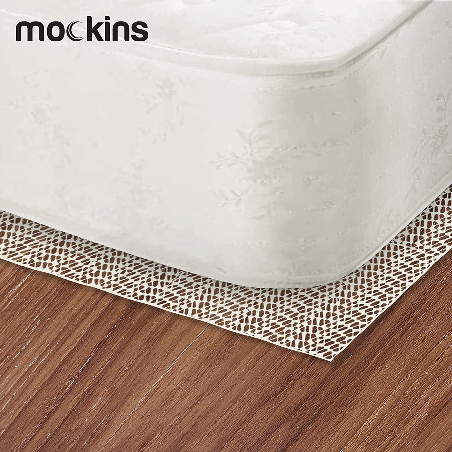 Rynx | Mockins Full Size 48" x 72" Non-Slip Mattress Protector | Prevents mattress and topper from sliding | Strong and durable grip pad | Multi-purpose and customizable…