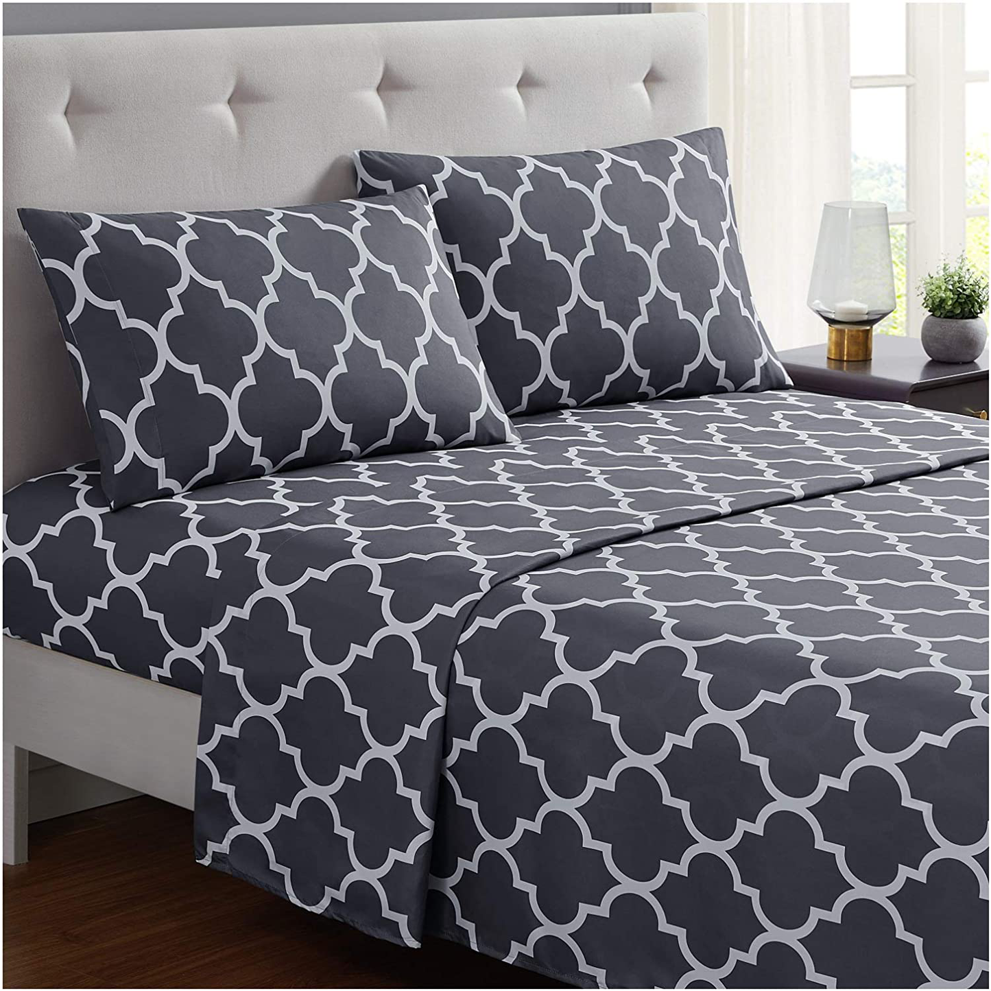 Rynx | Mellanni Bedding Set - Brushed Microfiber 1800 Bedding - Wrinkle-Free, Fade Resistant, Stain Resistant