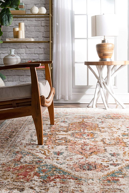 Rynx | nuLOOM Shane Persian Vintage Runner Rug, 2' 6" x 8', Beige