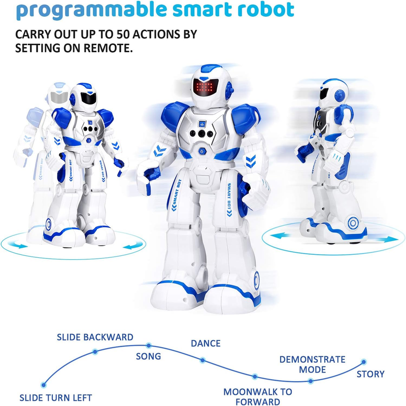 Rynx | RC Gesture Sensitive Toy, Interactive Walking Singing Dancing Robot