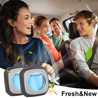 Rynx | Air Jungles New Car Scent Car Air Freshener Clip(Blue Sky), 6 Car Freshener Vent Clips, 4ml Each, Long Lasting Air Freshener for Car, Up to 180 Days Car Refresher Odor Eliminator