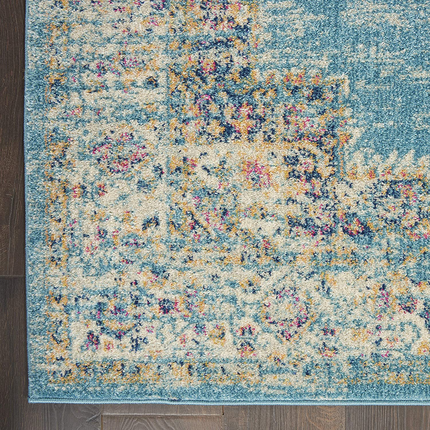 Rynx | Nourison Passion Rug, 2'2" X 7'6", Ivory/Fuchsia, 7 Feet