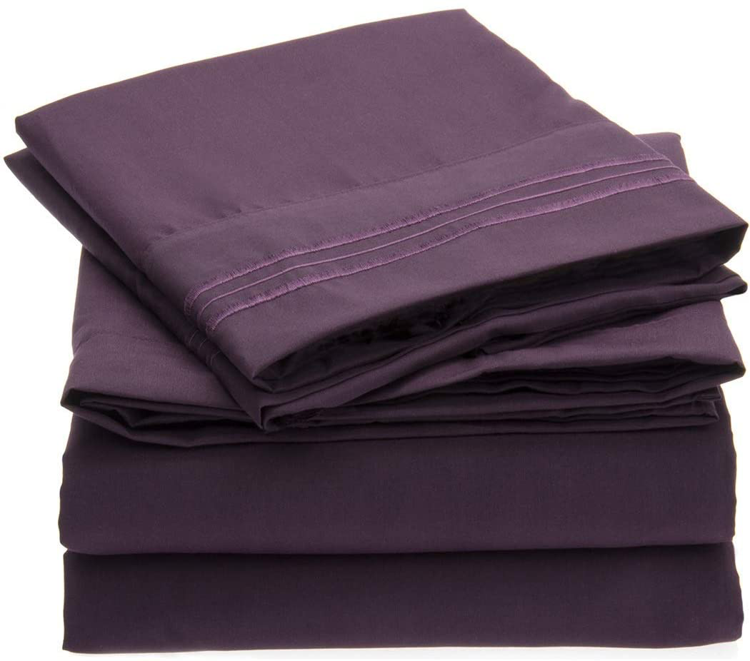 Rynx | Mellanni Bedding Set - Brushed Microfiber 1800 Bedding - Wrinkle-Free, Fade Resistant, Stain Resistant