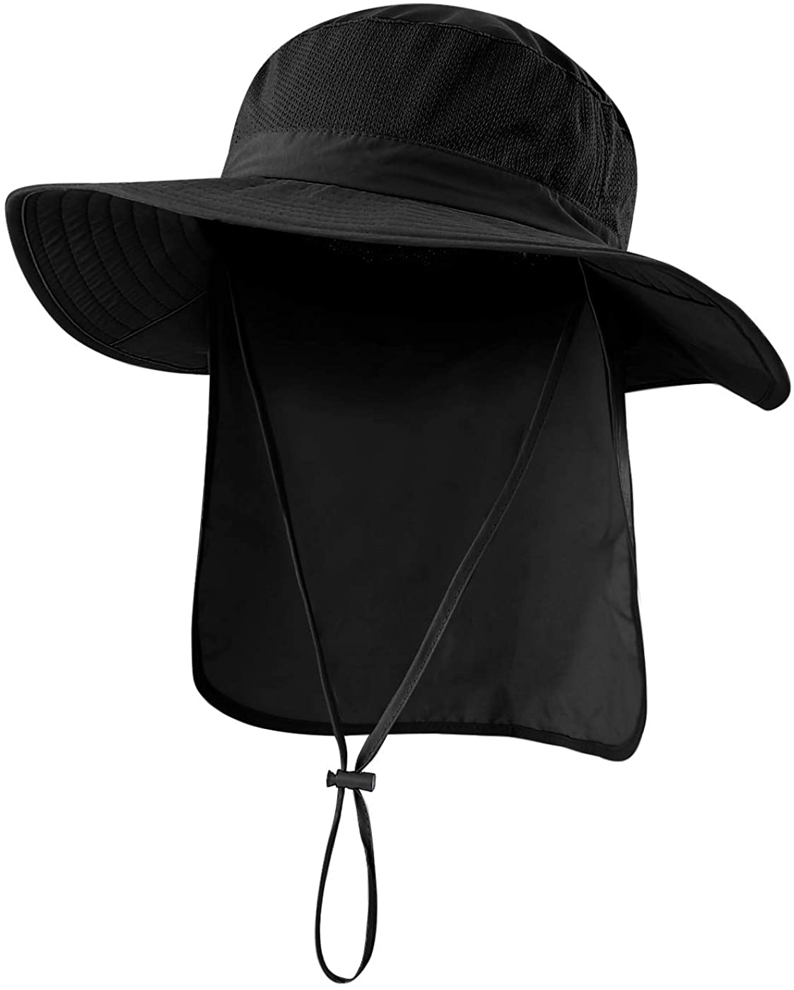 Rynx | Outdoor UPF50+ Mesh Sun Hat Wide Brim Fishing Hat with Neck Flap