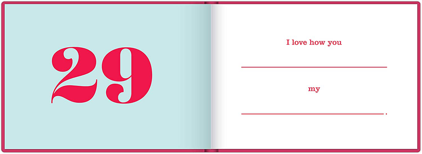 Rynx | Knock Knock What I Love about Grandma Fill in the love book Fill-in-the-blank gift journal, 4.5 x 3.25 inches & What I Love about You Fill in the love book gift journal, 4.5 x 3.25 inches