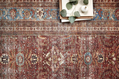 Rynx | Loloi II Layla LAY-17 Pink Traditional Accent Rug 2'-0" x 5'-0"