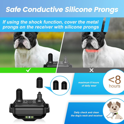 Rynx | Dog training collar with 7 training modes, 2600 feet remote control electronic dog shock collar