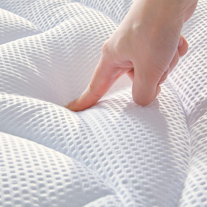 Rynx | SLEEP ZONE Premium Mattress Protector Cooling Overfilled Fluffy Soft Topper Design Up to 21 inches Deep Pocket with Elastic Skirt, Gray, Twin