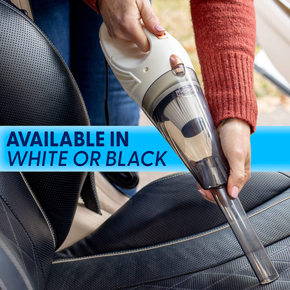 Rynx | Thisworx Car Vacuum Cleaner - Portable, high power, handheld vacuums with 3 attachments, 16 ft cord and bag - 12v, car accessory kit for interior detailing - Black