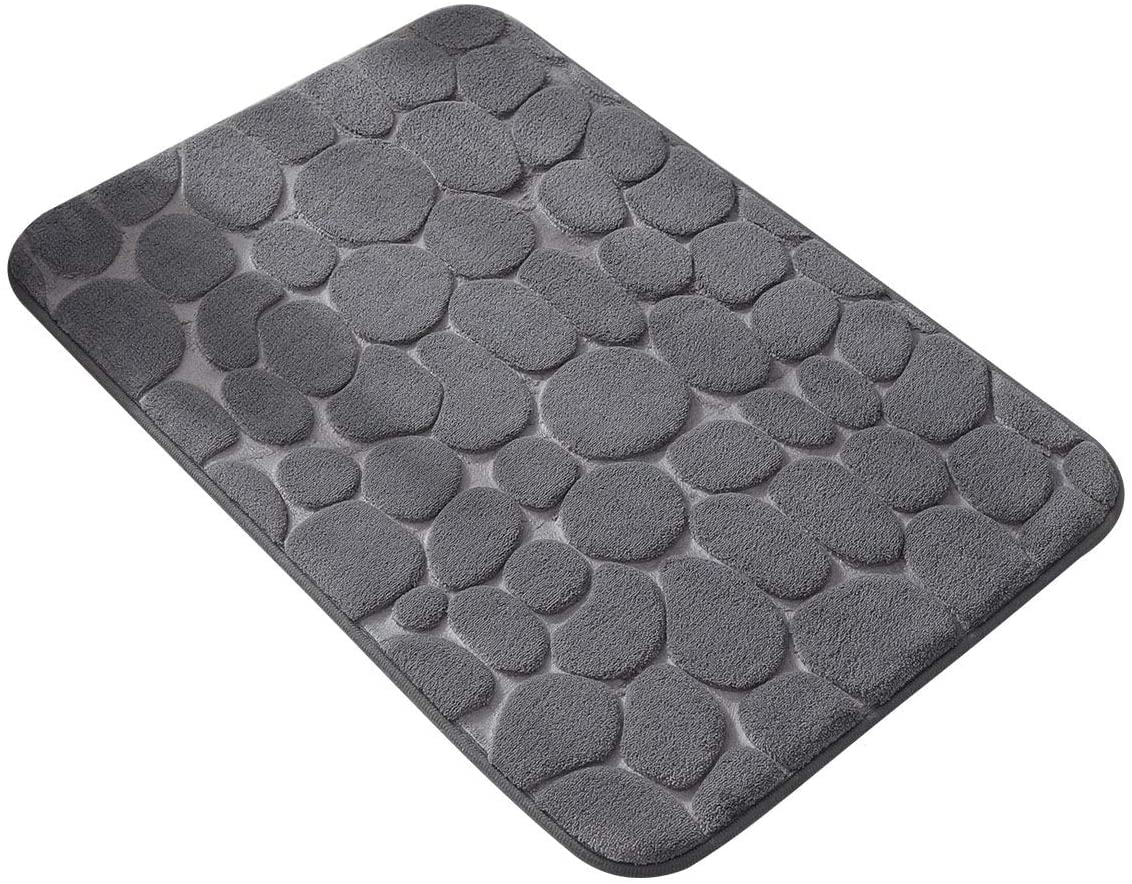 Rynx | Memory Foam Bath Mat Non-Slip Absorbent Bath Rug Machine Washable