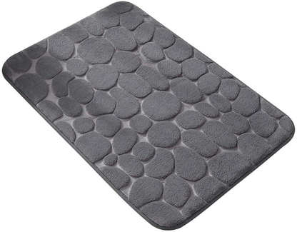 Rynx | Memory Foam Bath Mat Non-Slip Absorbent Bath Rug Machine Washable