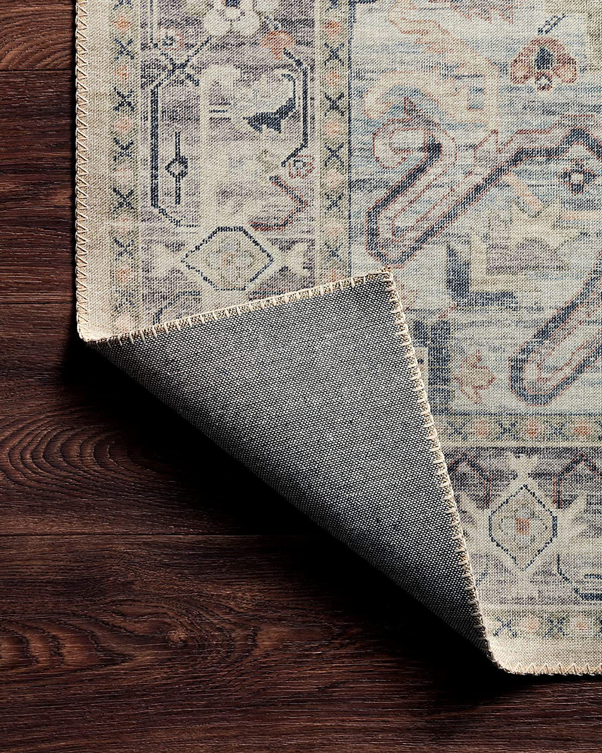 Rynx | Loloi II Hathaway Collection HTH-04 Beige / Multi, Traditional Accent Carpet, 3'-6" x 5'-6"