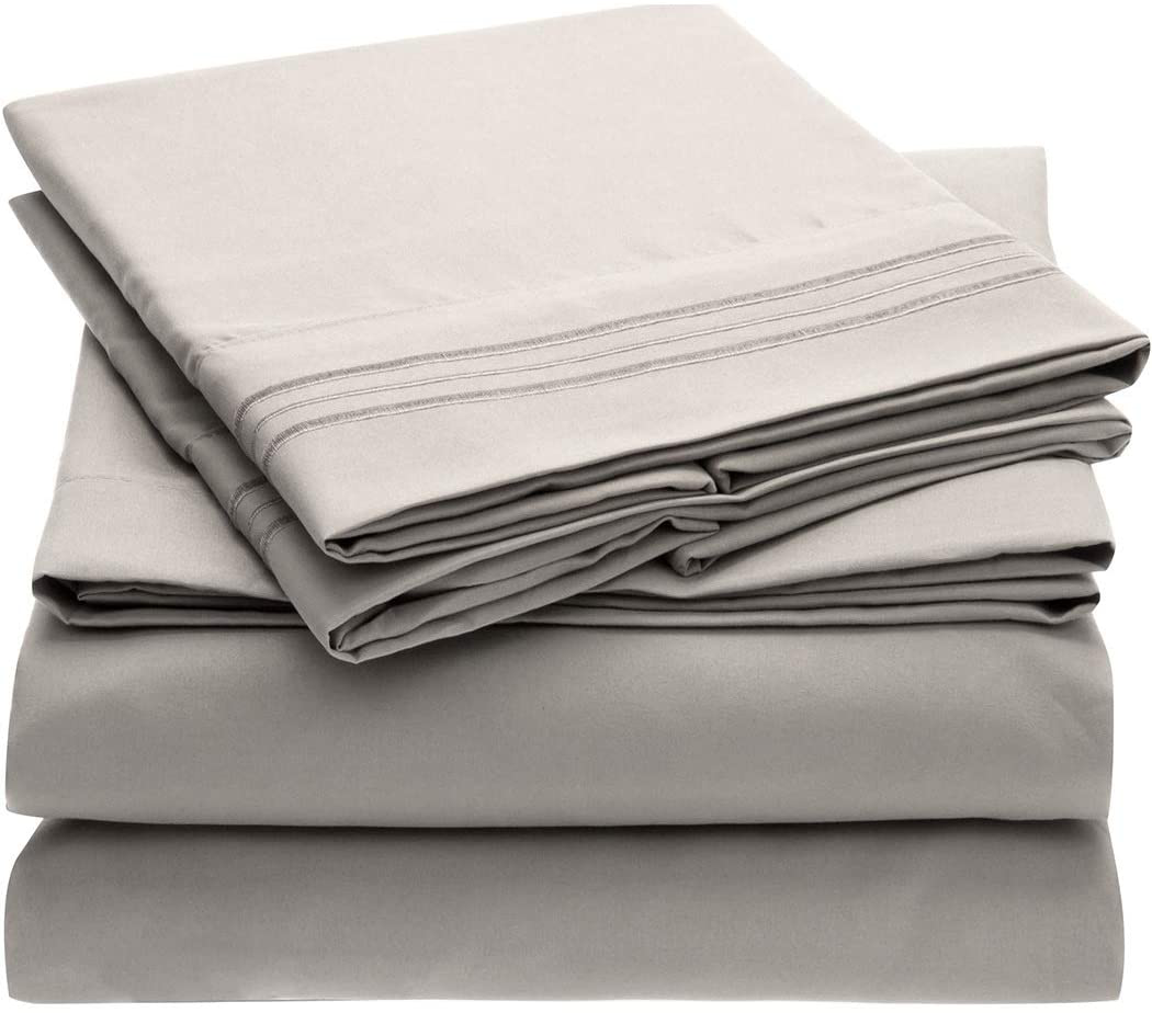 Rynx | Mellanni Bedding Set - Brushed Microfiber 1800 Bedding - Wrinkle-Free, Fade Resistant, Stain Resistant