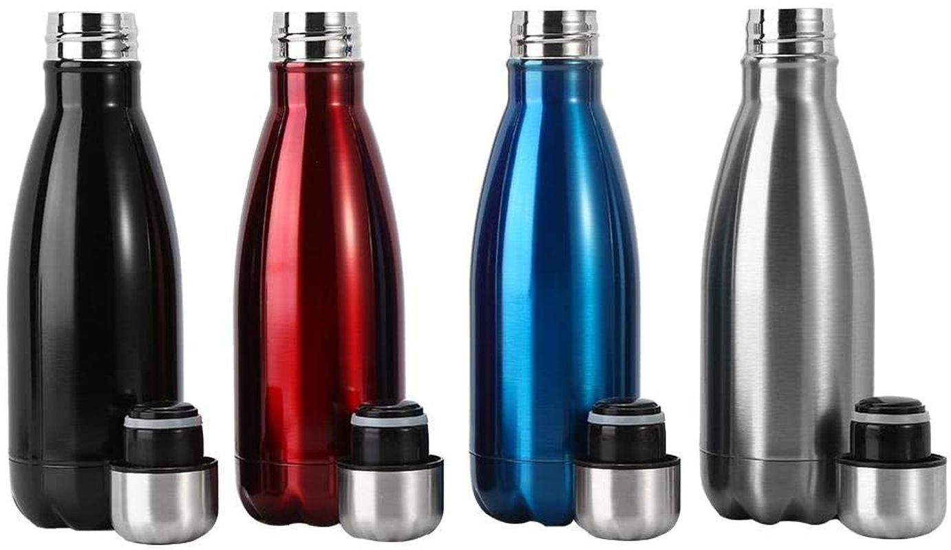 Rynx | Large capacity portable stainless steel travel and to-go drink bottles for cyclists runners hikers picnics camping