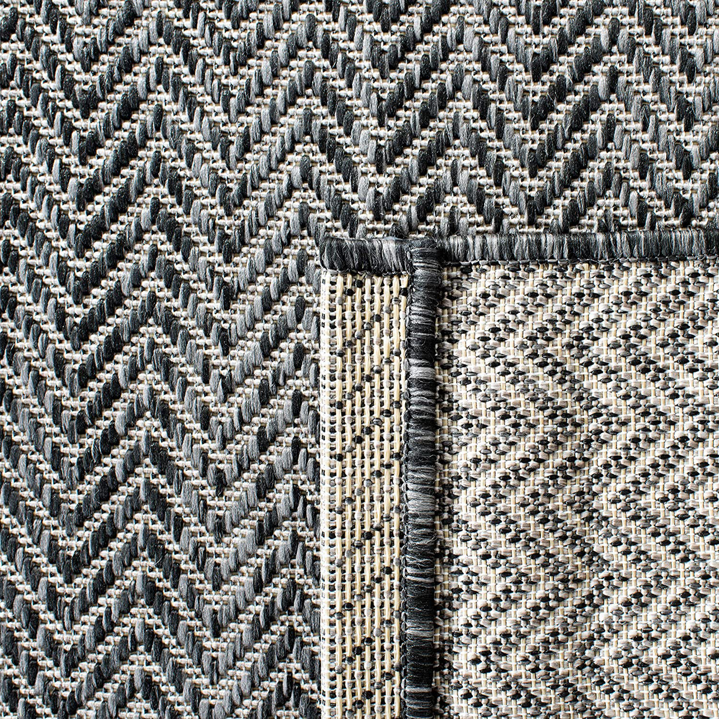 Rynx | Safavieh Courtyard Collection CY8022 Indoor/ Outdoor Non-Shedding Stain Resistant Terrace Backyard Runner, 2'3" x 10', Brown / Beige