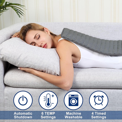 Rynx | Electric heated blanket with automatic shut-off, machine washable