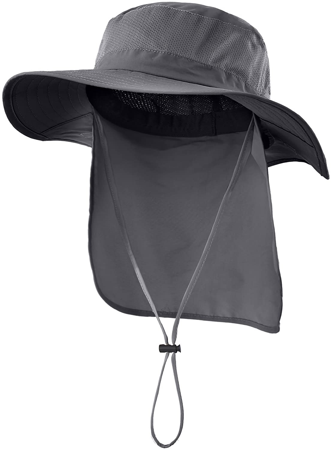 Rynx | Outdoor UPF50+ Mesh Sun Hat Wide Brim Fishing Hat with Neck Flap