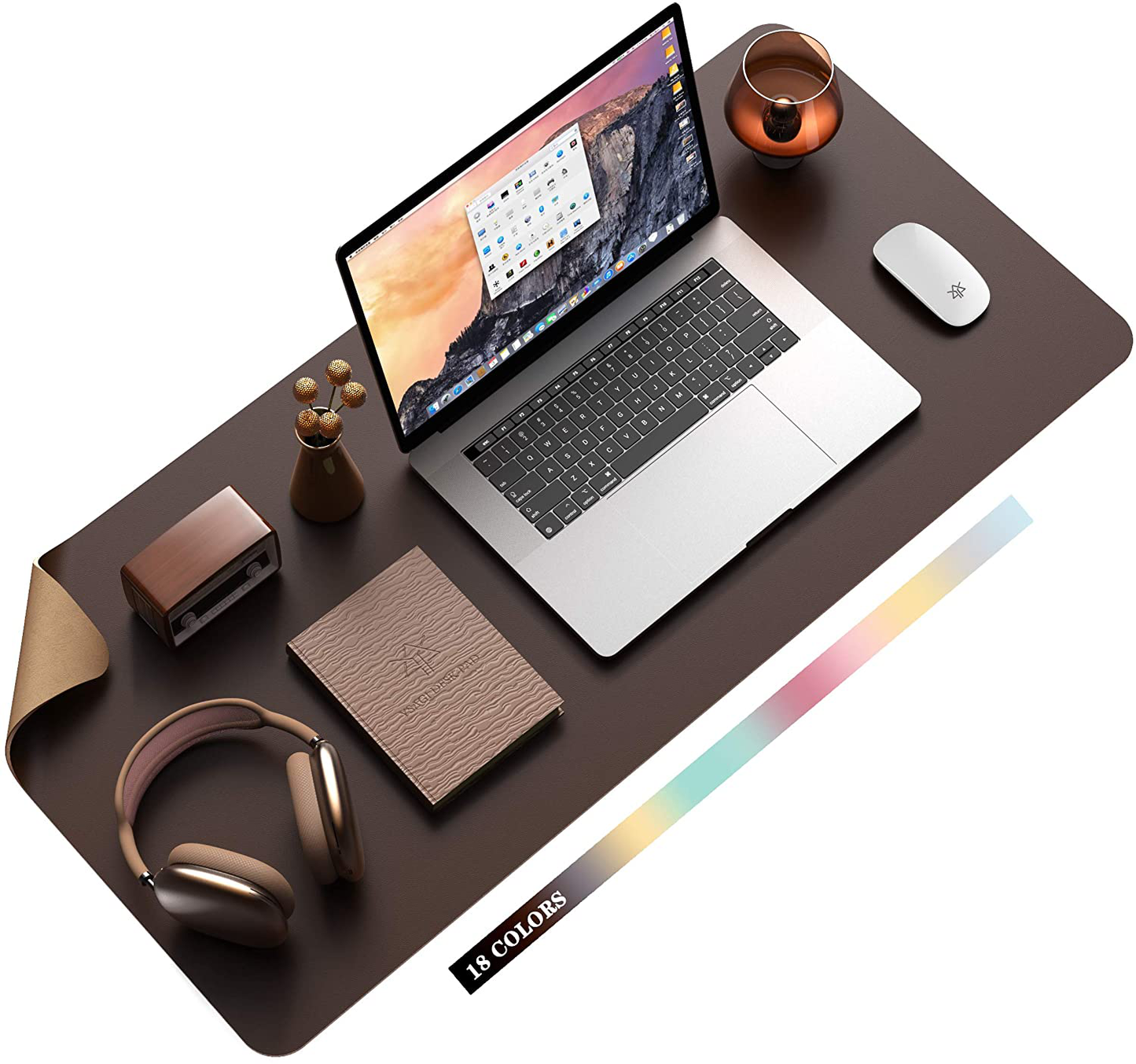 Rynx | Desk Pad Protector, Anti-Slip Thin Mouse Pad For Computers, Office Desk Accessories Laptop Waterproof Desk Protector For Office Decor And Home