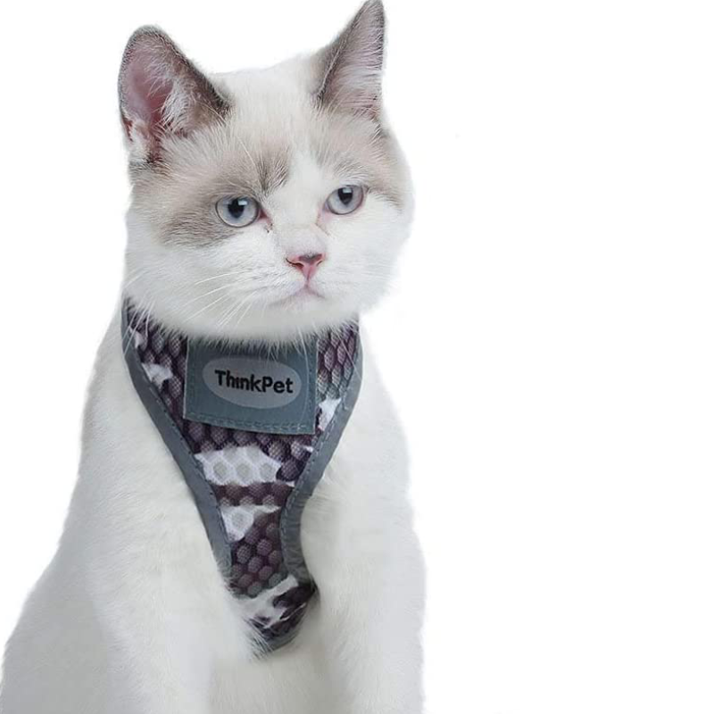 Rynx | Reflective Breathable Soft Air Mesh No Pull Harness For Cats And Dogs