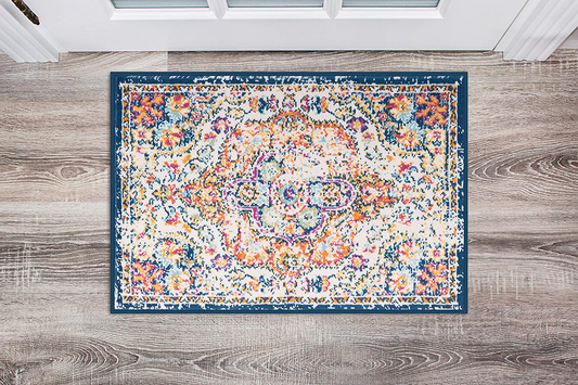 Rynx | Rugshop Vintage Distressed Bohemian Area Rug 2' x 3' Multi