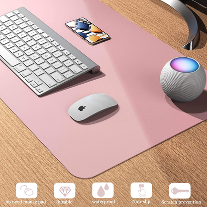 Rynx | Desk Pad Protector, Anti-Slip Thin Mouse Pad For Computers, Office Desk Accessories Laptop Waterproof Desk Protector For Office Decor And Home