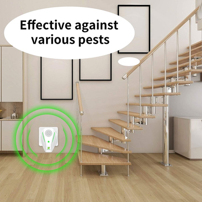 Rynx | Neatmaster Ultrasonic Pest Repeller Electronic Plug Indoor Pest Deterrent, Pest Control for Home, Office, Warehouse, Hotel