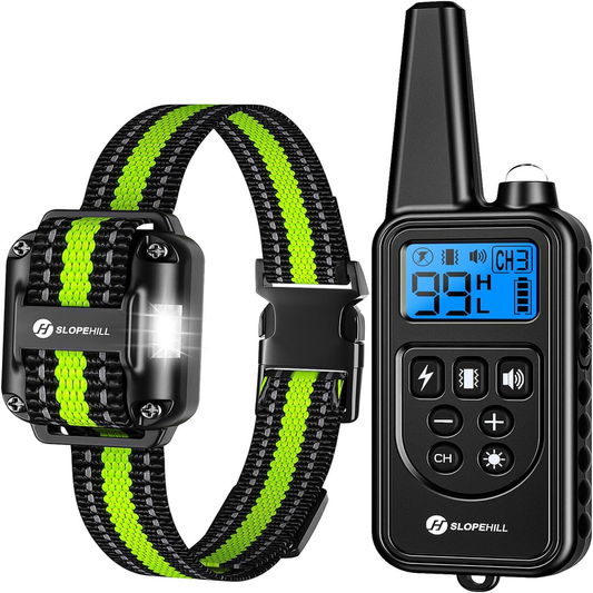 Rynx | Dog training collar with 7 training modes, 2600 feet remote control electronic dog shock collar