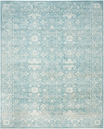 Rynx | Safavieh Evoke Collection Evk270k Shabby Chic Distressed Non-Shedding Stain Resistant Living Room Bedroom Accent Rug, 2'2" X 4', Coal / Ivory