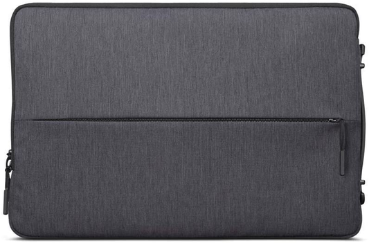 Rynx | Lenovo Urban Laptop Sleeve For 15.6" Notebook, Water-resistant, Soft Padded Compartment, Accessory Storage, Reinforced Rubber Corners, Extended Handle, Gx40z50942, Charcoal Gray