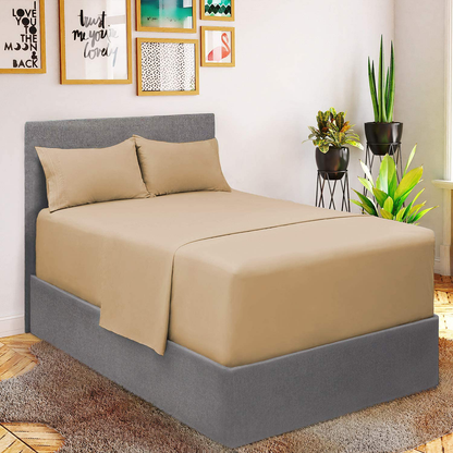 Rynx | Mellanni Bedding Set - Brushed Microfiber 1800 Bedding - Wrinkle-Free, Fade Resistant, Stain Resistant