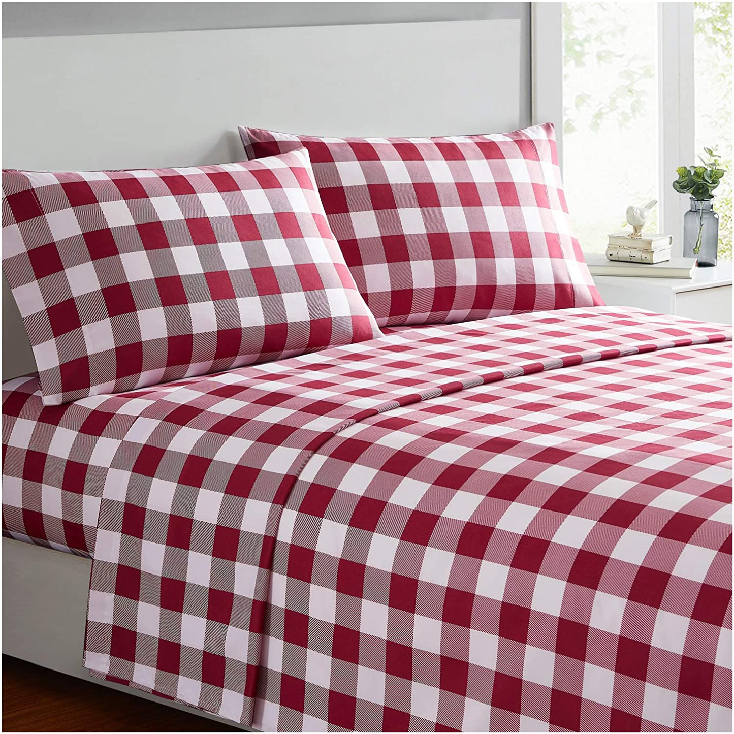 Rynx | Mellanni Bedding Set - Brushed Microfiber 1800 Bedding - Wrinkle-Free, Fade Resistant, Stain Resistant