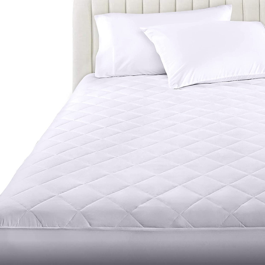 Rynx | LDC Twin Mattress Pad with 16-inch deep pocket, Comfortable, Breathable, Easy to put on, The stretchy quilted mattress protector