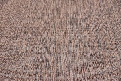 Rynx | Unique Loom Solid Collection Casual Transitional Indoor and Outdoor Flatweave Runner Rug, 2' 7" x 12', Marine Blue/Light Blue