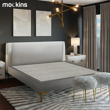 Rynx | Mockins Full Size 48" x 72" Non-Slip Mattress Protector | Prevents mattress and topper from sliding | Strong and durable grip pad | Multi-purpose and customizable…