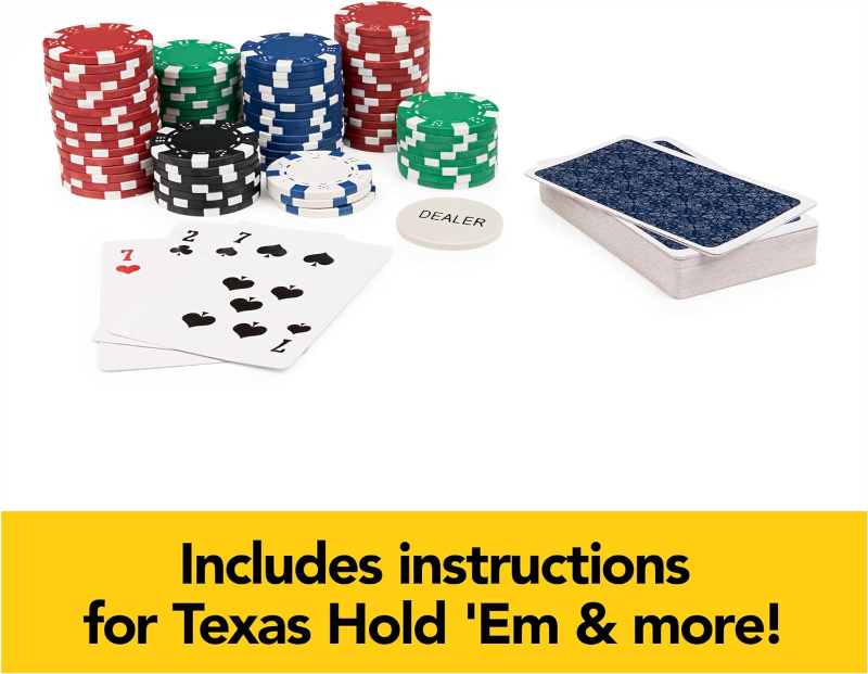 Rynx | 300-piece Poker Set with Aluminum Carry Case & Professional Weight Chips & Poker Dice