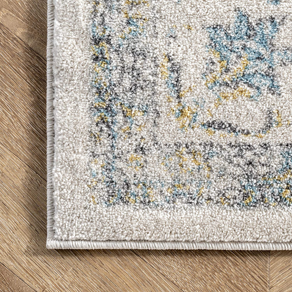 Rynx | nuLOOM Paisley Verona Vintage Persian Runner Rug, 2' 8" x 12', Blue