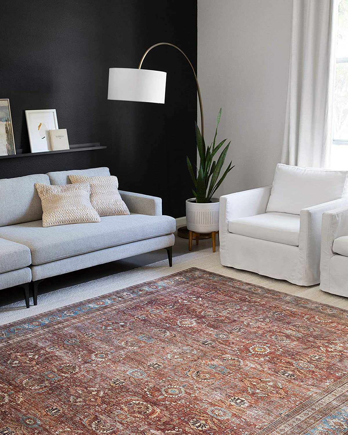Rynx | Loloi II Layla LAY-13 Antique Traditional Runner Rug 2'-6" x 7'-6"