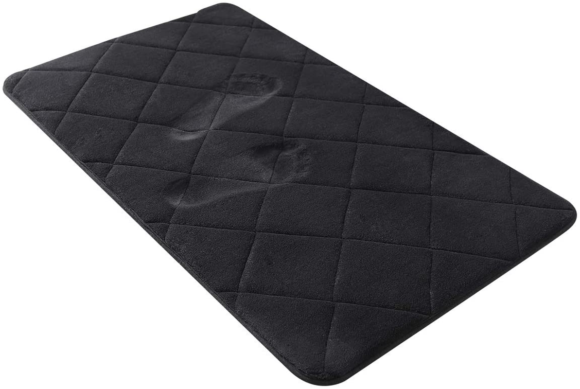 Rynx | Memory Foam Bath Mat Non-Slip Absorbent Bath Rug Machine Washable