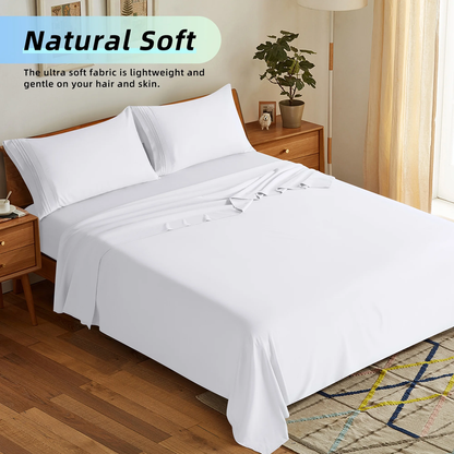 Rynx | 1800 Series Microfiber Deep Pockets Luxury Soft Bedding Set