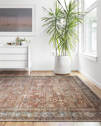 Rynx | Loloi II Layla LAY-17 Pink Traditional Accent Rug 2'-0" x 5'-0"
