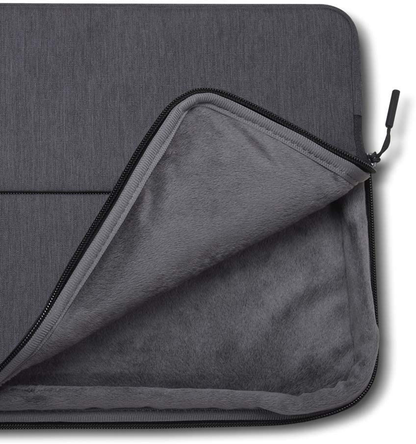 Rynx | Lenovo Urban Laptop Sleeve For 15.6" Notebook, Water-resistant, Soft Padded Compartment, Accessory Storage, Reinforced Rubber Corners, Extended Handle, Gx40z50942, Charcoal Gray