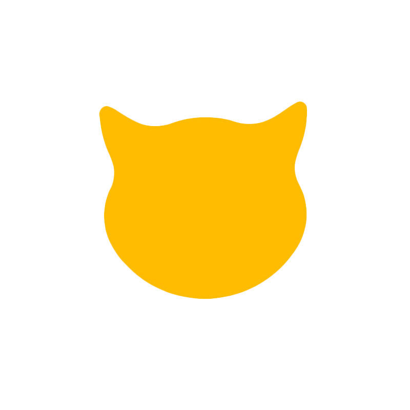 Rynx | Cat Head Mini Wall Lamp Cartoon Wooden Preschool LED Surface Mount Wall Lamp in Pink/Blue/Yellow