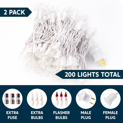 Rynx | Joiedomi 200 Mini Warm White Light Chain, 43Ft Indoor Fairy Lights for Holiday Decoration