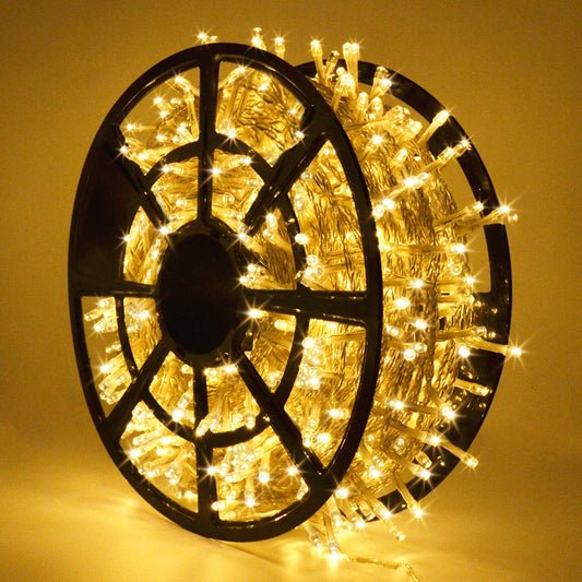 Rynx | Jmexsuss 1000 LED Christmas Tree Lights Outdoor Indoor Light String with 8 Modes Warm White Christmas Lights Plug In