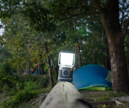 Rynx | Ust 60-day Duro LED lantern, 1200 lumen, portable, titanium, perfect for camping and emergencies