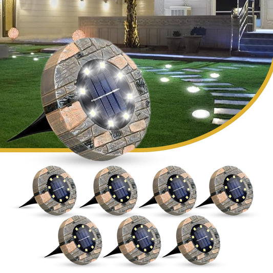 Rynx | Solar LED Outdoor Decor - Waterproof LED Solar Light For Garden, Patio, Yard, Pathway, Stair, Deck - Landscape