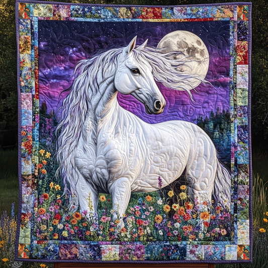 Rynx | Majestic White Horse Blanket
